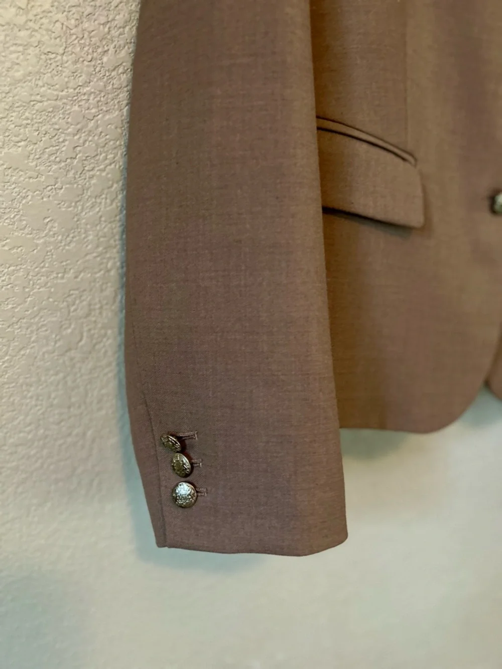 J.Crew Original Schoolboy Tailored Wool Blazer - Camel-Size 14 Career Preppy - Picture 7 of 9